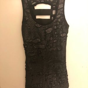 Miss Me black tank